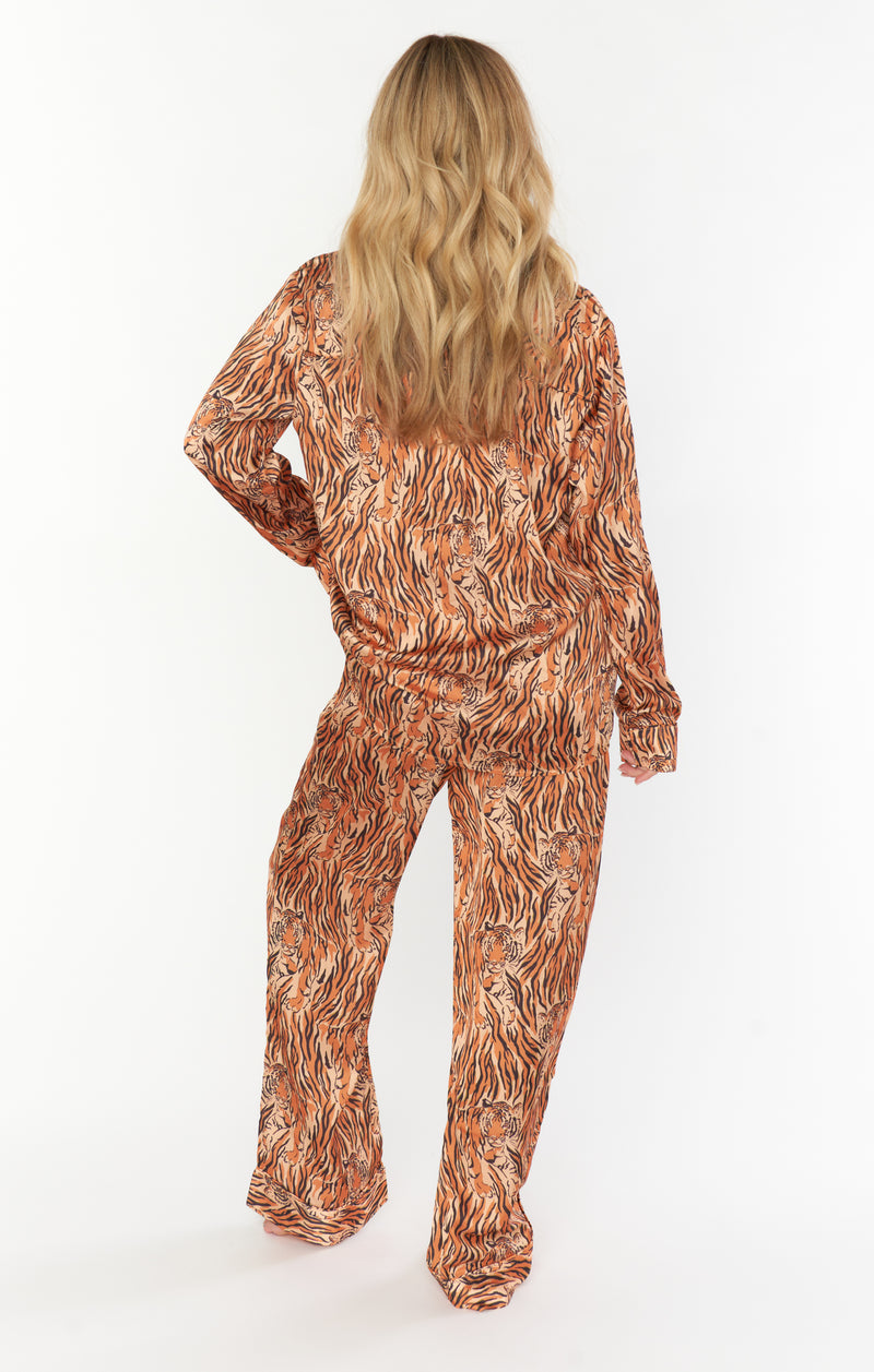 White Smoke Classic PJ Set Pajamas