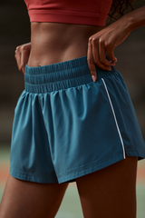 Black Kallin Piped Running Short 1.5 Short