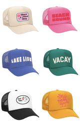 Thistle Vacay Summer Trucker Hat Hat