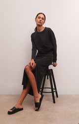 Gray Sloane Top Shirts & Tops