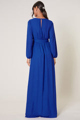 Midnight Blue Wholehearted Maxi Dress Formal Dress