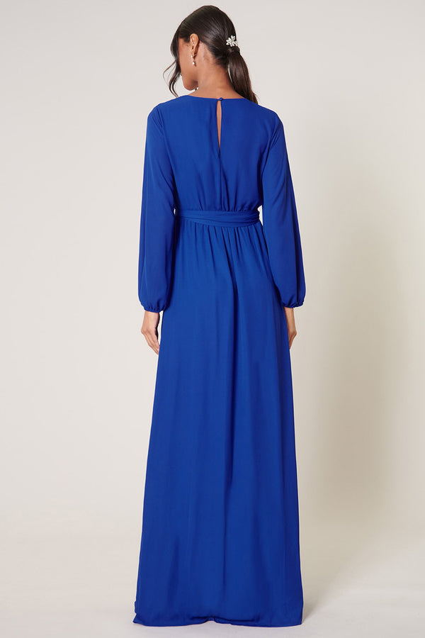 Midnight Blue Wholehearted Maxi Dress Formal Dress