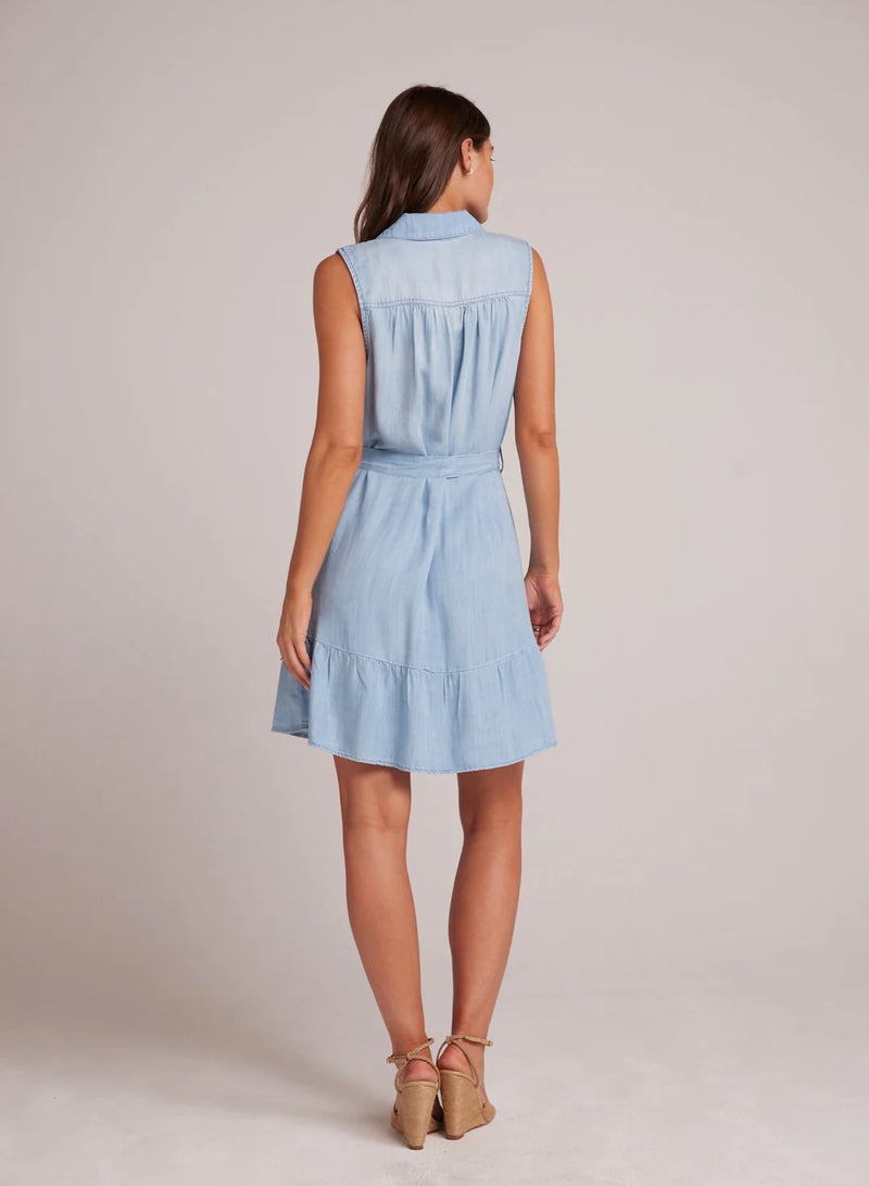 Gray Gathered Ruffle Shirt Dress Dress