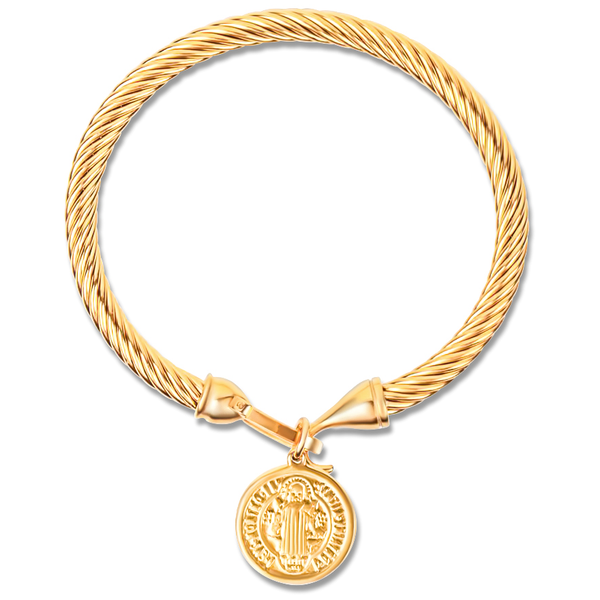 Light Goldenrod Maya Coin Bracelet Bracelet