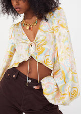 Black Marcia Crop Top Shirts & Tops