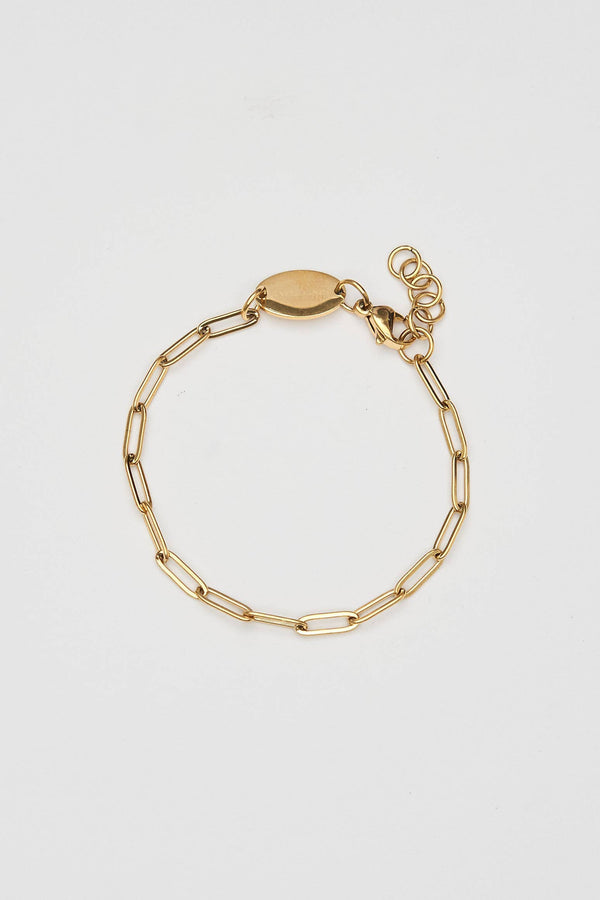 Lavender Paperclip Bracelet Bracelet