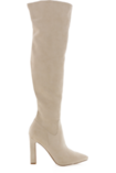 Tan Aaliyah Over The Knee Boot Shoes