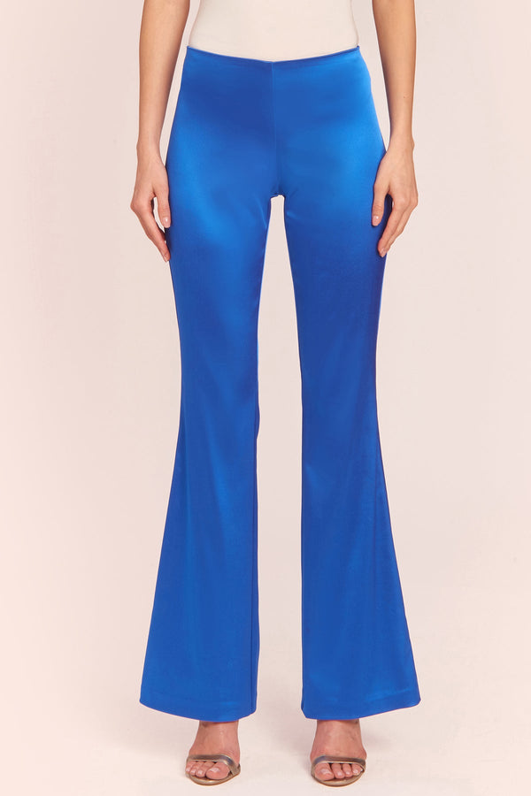 Antique White Kourt Satin Pants pants