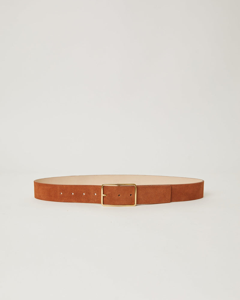 Light Gray Milla Suede Belt belt