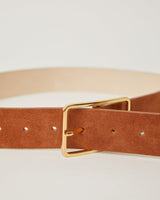 Light Gray Milla Suede Belt belt