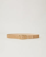 Light Gray Milla Suede Belt belt