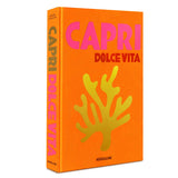 Dark Orange Capri Dolce Vita Book