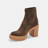 Dark Olive Green Caster H20 Booties Booties