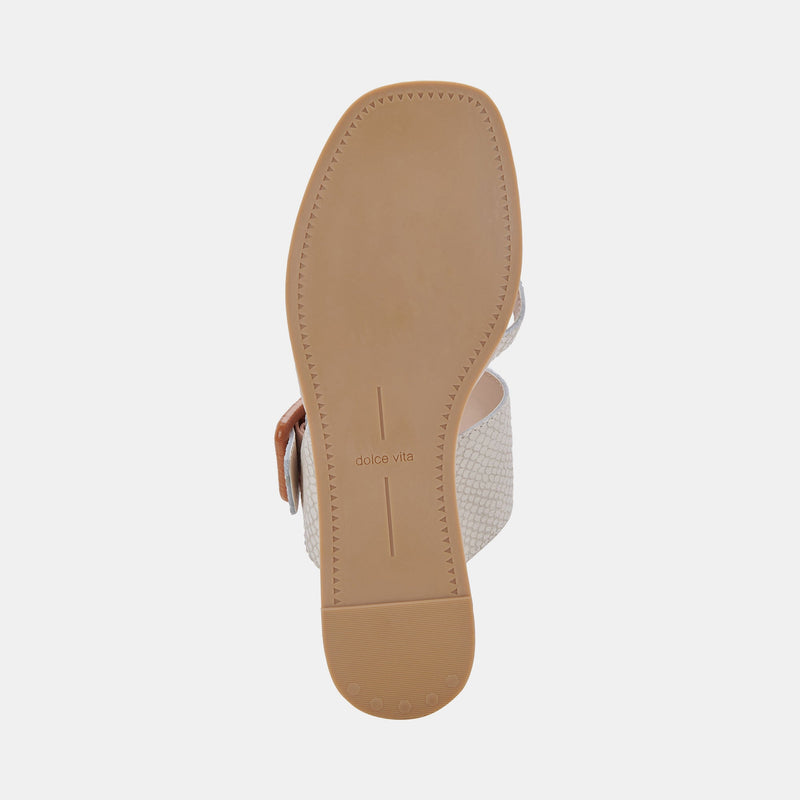 White Smoke Perris Sandal Shoes