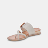 White Smoke Perris Sandal Shoes