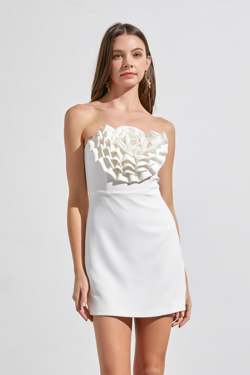 Light Gray Carrie Dress dress