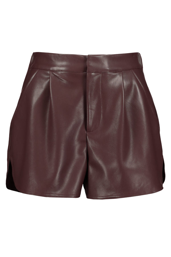 Dark Slate Gray Show Stopper Vegan Short Shorts