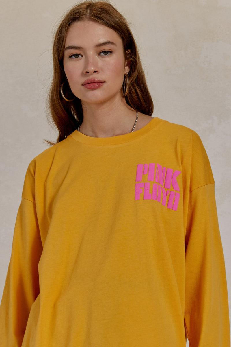 Dark Goldenrod Pink Floyd 1977 Tee Graphic Tee