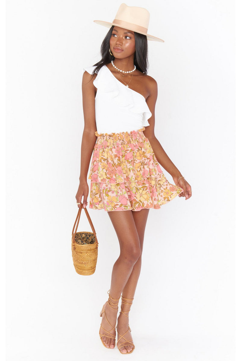 White Smoke Shae Skirt Skirt