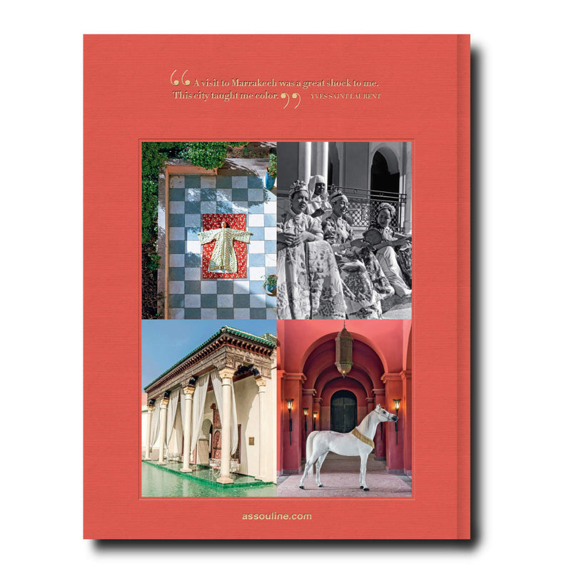 Maroon Marrakech Flair Book