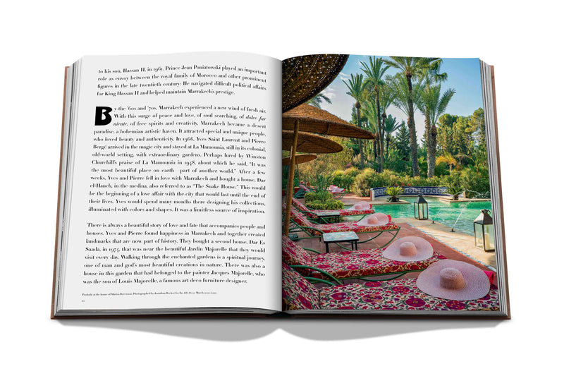 Dark Slate Gray Marrakech Flair Book