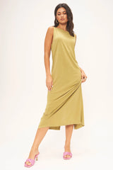 Seashell Gigi Vintage Wash Seamed Dress Dress