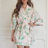 Gray Palm Beach Robe Bath Robe