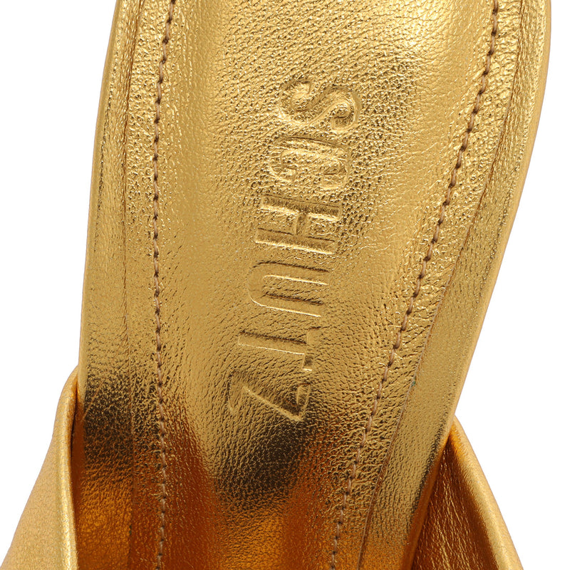 Dark Khaki Mindy Heel Shoes