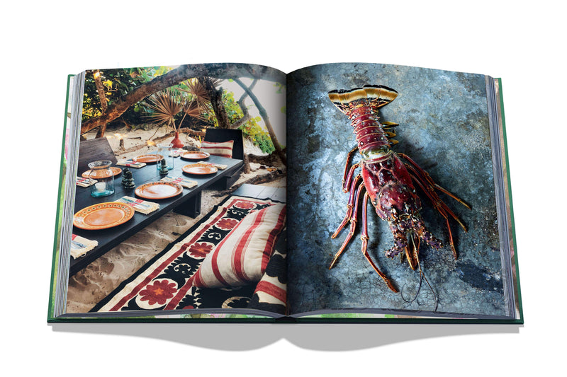 Dark Slate Gray Tulum Gypset Book