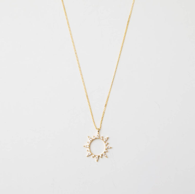 Lavender Starburst Necklace Apparel & Accessories