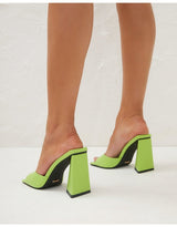 Light Gray Quinn Heel Shoes