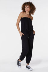 Lavender Modal Strapless Jumpsuit Jumpsuit