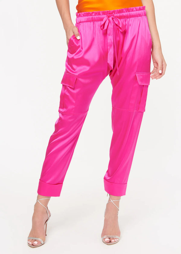 Deep Pink Carmen Cargo Pant cargo pants
