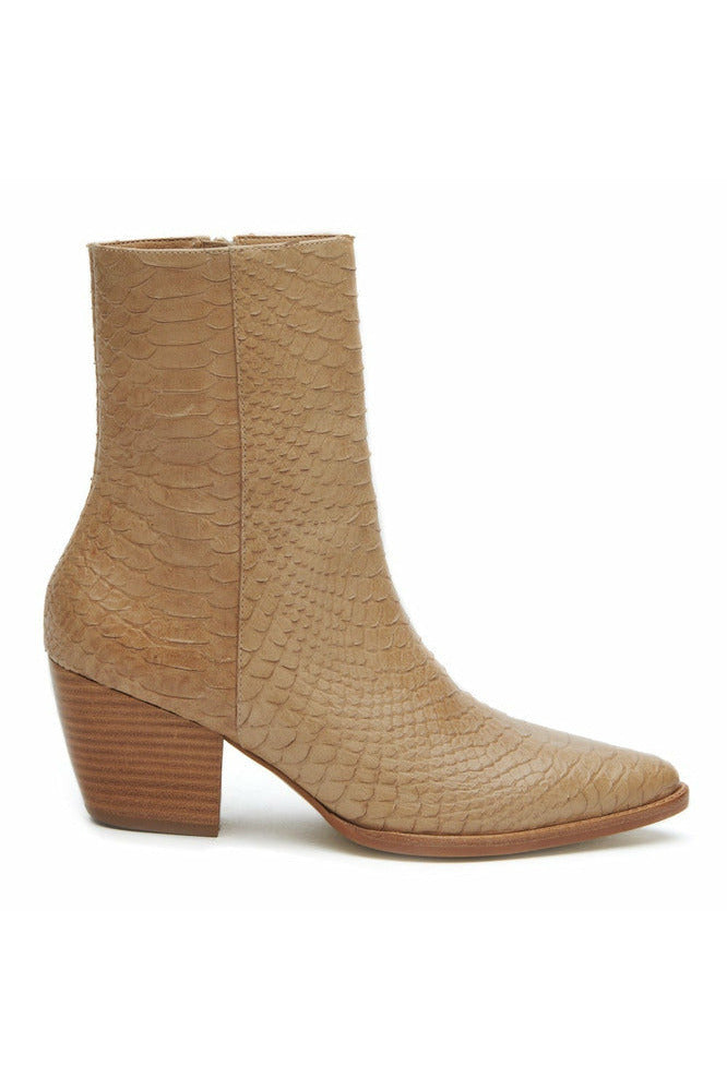 Dim Gray Caty Snake Bootie bootie