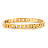 Light Goldenrod Ximena Chain Bangle Bracelet Bracelet