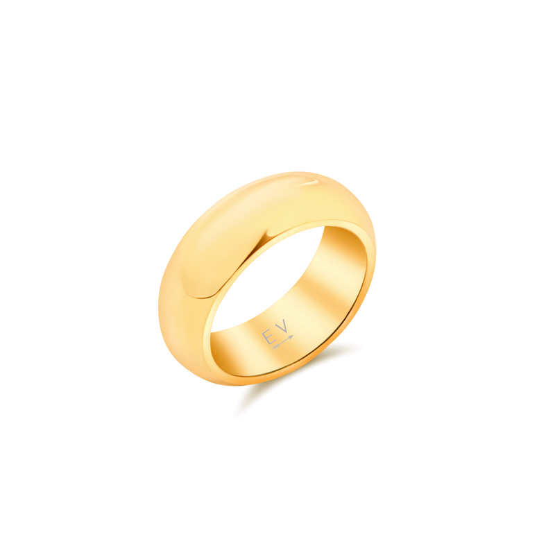 Navajo White Franca Donut Band Ring Ring