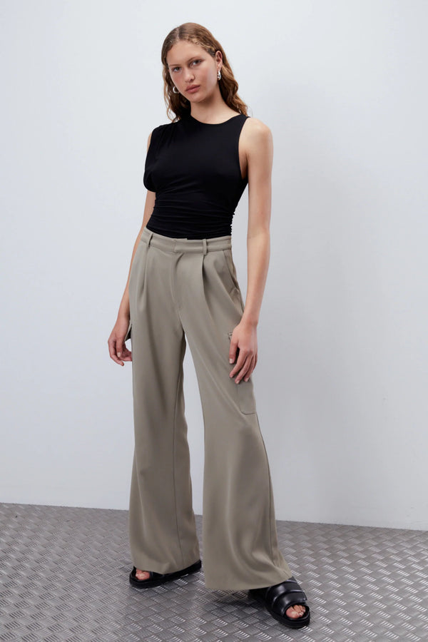 Light Gray Edwina Pant pants