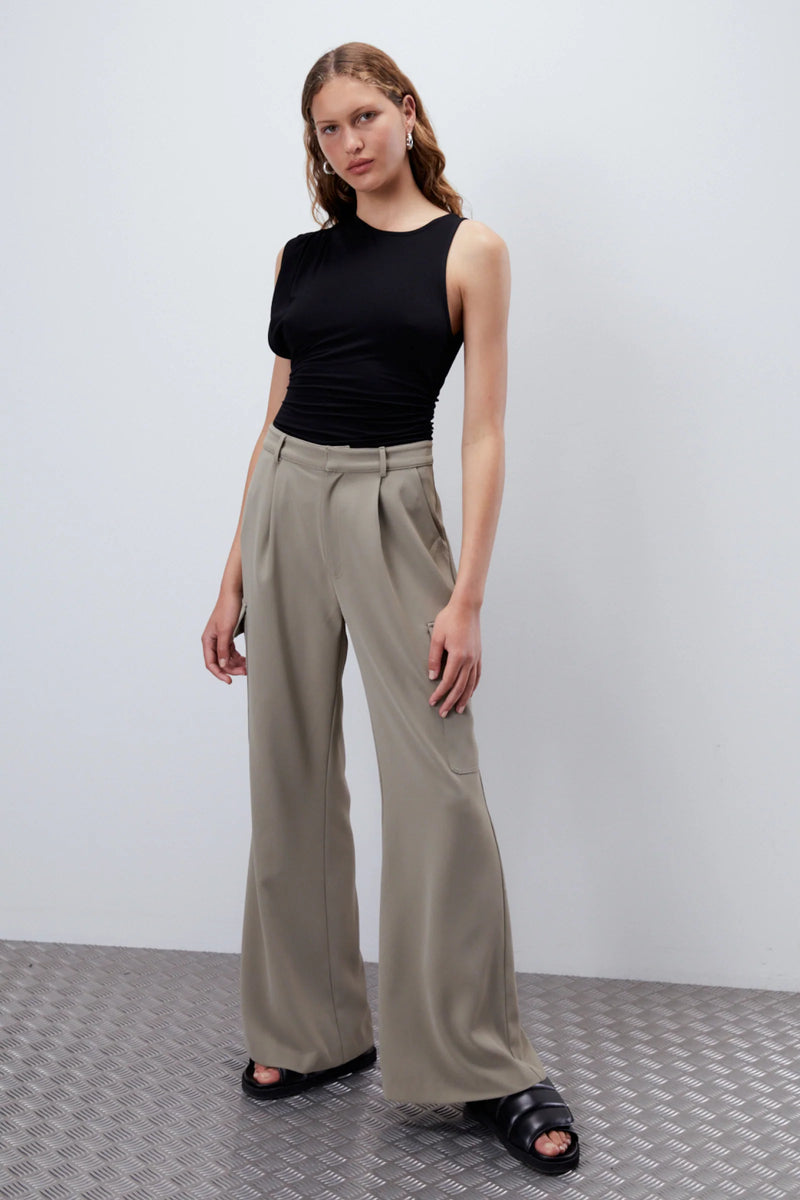 Light Gray Edwina Pant pants