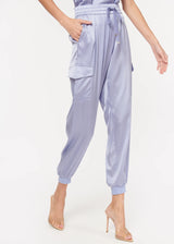 Lavender Elsie Cargo Pant Pant