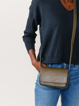 Beige Gessi Crossbody Handbags