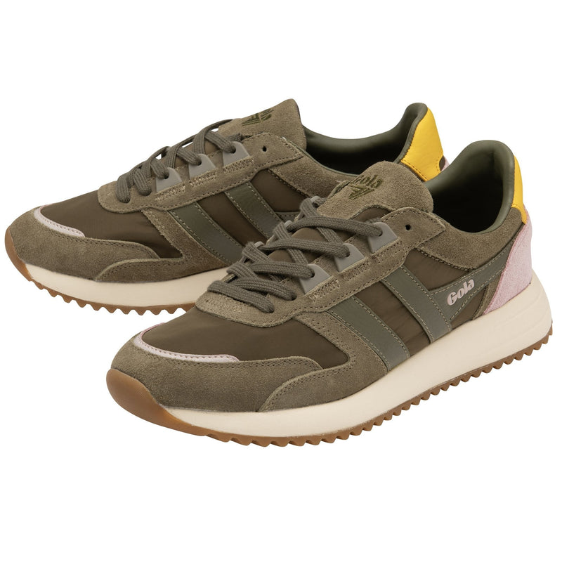 Dark Olive Green Gola Chicago Sneakers Sneakers