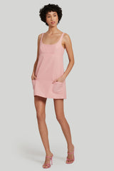 Light Gray Grady Dress Mini Dress
