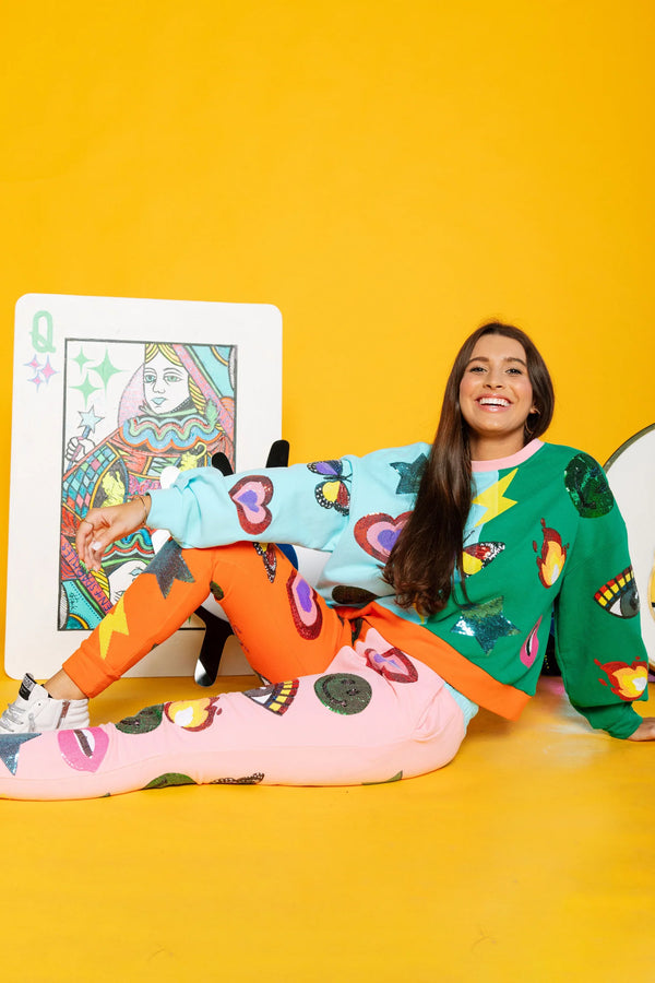 Goldenrod Icon Colorblock Sweatshirt Jogger
