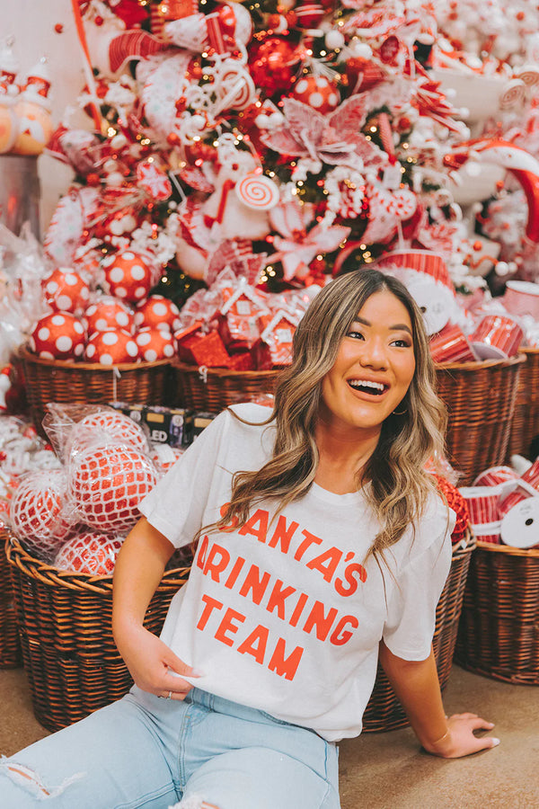 Gray Santas Drinking Team Tee