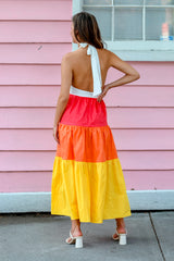 Gray Charleston Sunset Dress dress