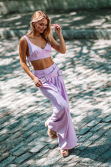 Light Slate Gray Natasha Pant Pants