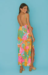 Medium Aquamarine Julia Maxi Dress Maxi Dress