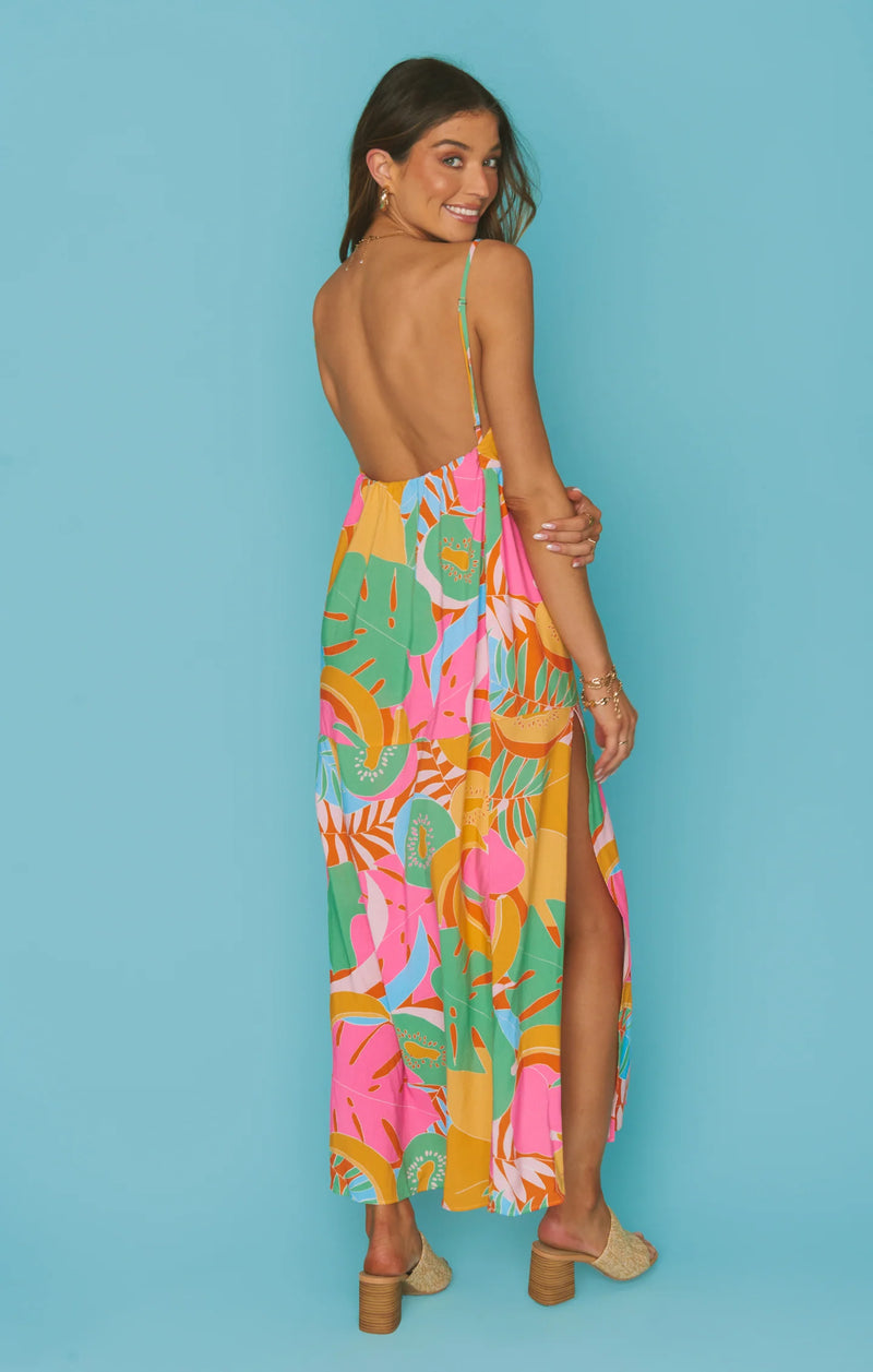 Medium Aquamarine Julia Maxi Dress Maxi Dress