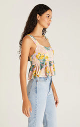 Light Gray Rio Crop Tank crop top