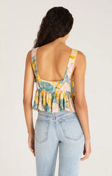 Light Gray Rio Crop Tank crop top
